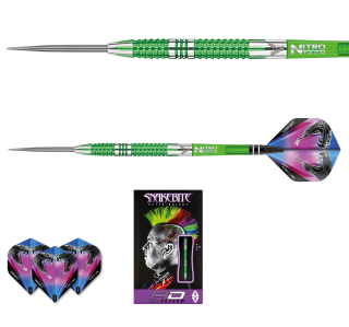 Šipky steel Peter Wright Snakebite Mamba 2 24g Tungsten 90% RED DRAGON